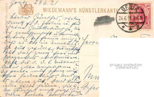 Verlag Wiedemann WIRO Nr. 1827 A Weisser Hirsch Loschwitz Totalan – Bild 2