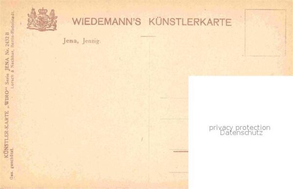 Verlag Wiedemann WIRO Nr. 2432 B Jena Jenzig – Bild 2