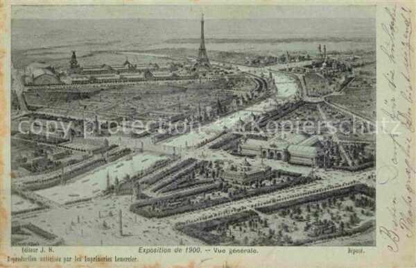 Exposition Universelle Paris 1900 Vue generale