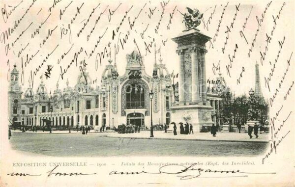 Exposition Universelle Paris 1900 Palais des Manufactures nationales