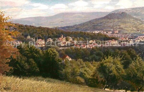 Verlag Wiedemann WIRO Nr. 2480 A Bad Blankenburg-Schwarzatal Gesa