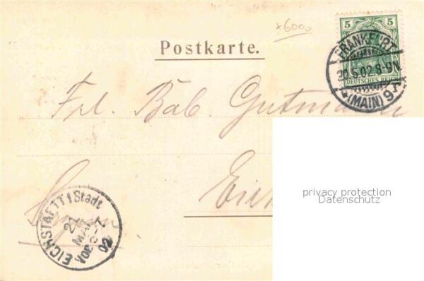Strassenbahn Frankfurt am Main Grosse Friedbergerstr – Bild 2