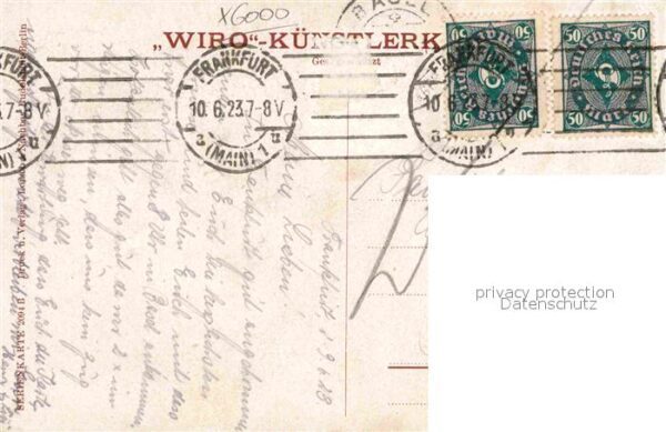 Verlag WIRO Wiedemann Nr. 2094 B Frankfurt am Main Zoologischer G – Bild 2