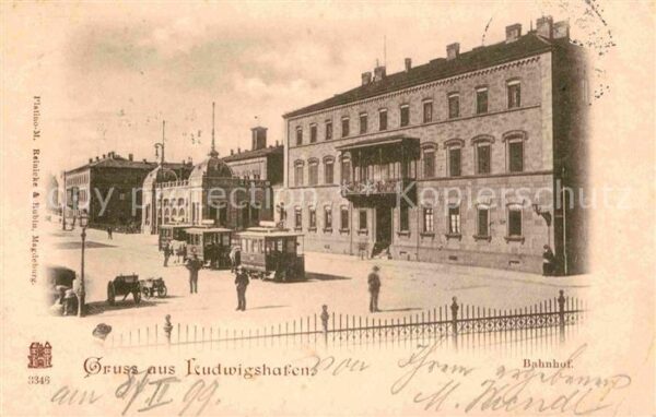 Strassenbahn Ludwigshafen Bahnhof