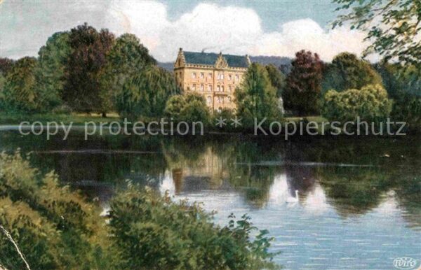 Verlag Wiedemann WIRO Nr. 3492 A Friedrichroda Schloss Reinhardsb