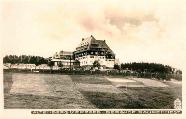 Foto Hahn Nr. 6923 Altenberg Erzgebirge Berghof Raupe