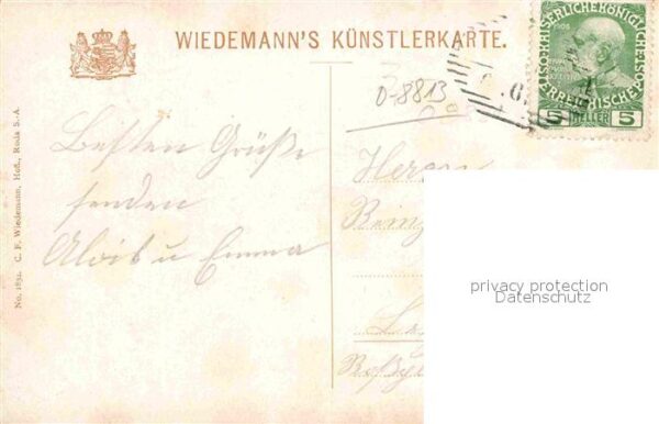Verlag Wiedemann WIRO Nr. 1834 Berg Lausche Lausitzer Gebirge – Bild 2