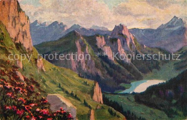 Kutscha Paolo Blick vom Hohenkasten auf den Säntis