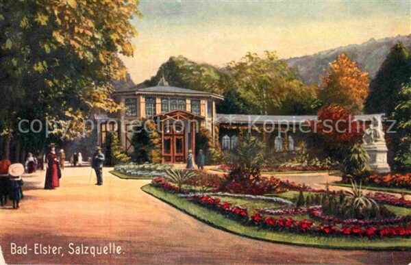 Verlag Wiedemann WIRO Nr. 1467 Bad Elster Salzquelle