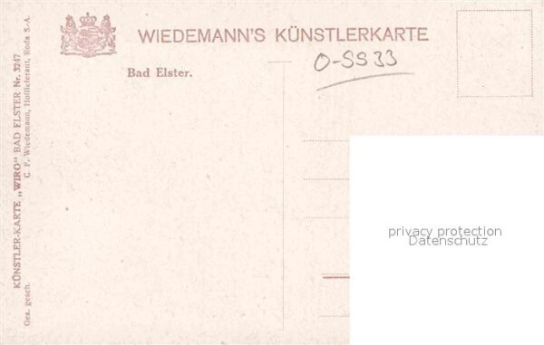 Verlag Wiedemann WIRO Nr. 3247 Bad Elster – Bild 2