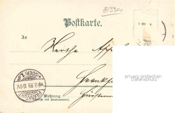 Trachten Vogtland Klösse Gedicht Litho L. Riedel – Bild 2