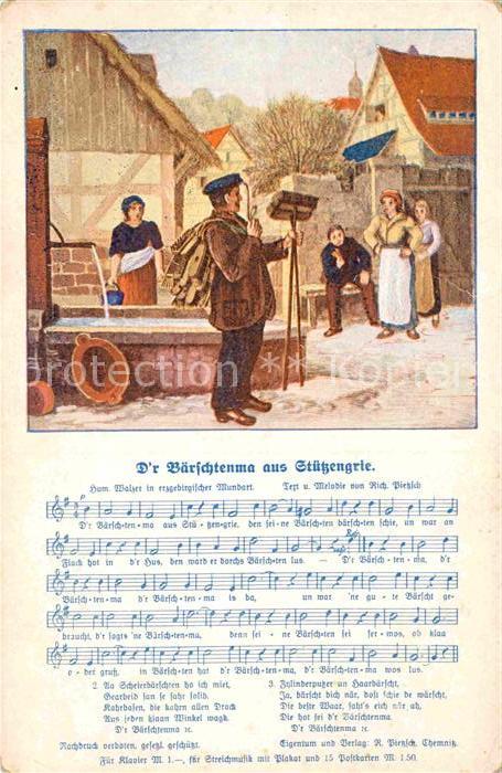 Liederkarte d_r Bärschtenma aus Stützengrie