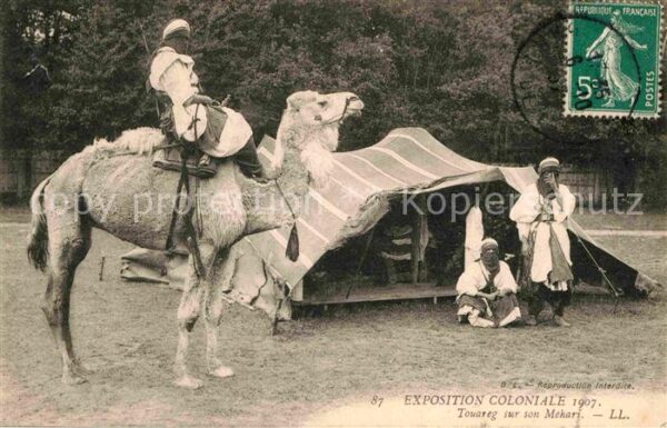 Expositions Exposition Coloniale Paris Touareg Meha