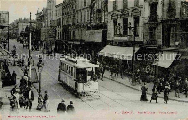 Strassenbahn Nancy Rue St.-Dizier Point Central