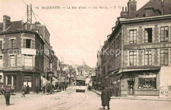 Strassenbahn St.-Quentin Rue d_Isle