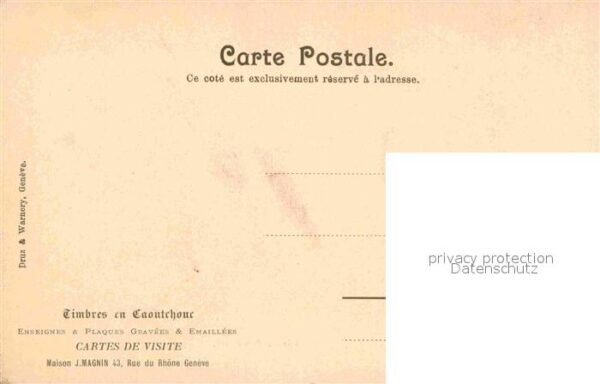 Strassenbahn Geneve Rue du Mont-Blanc – Bild 2