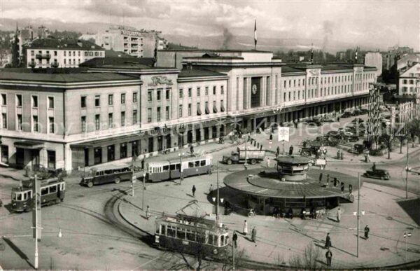 Strassenbahn Geneve Gare de Cornavin