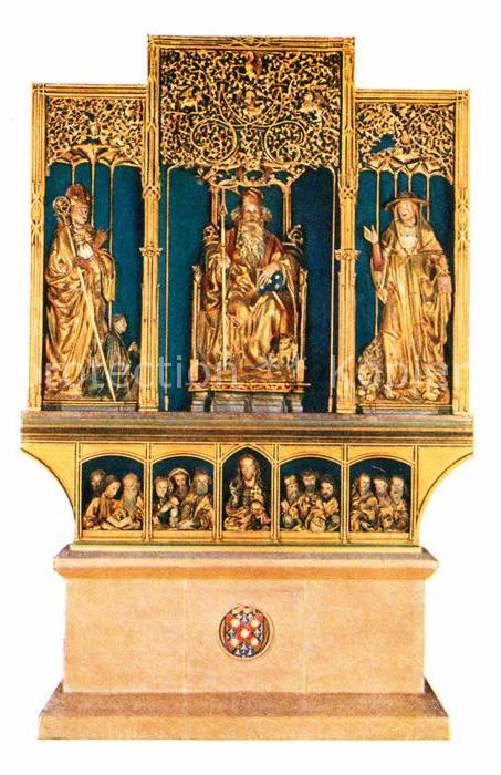 Religion Saint Augustin et le Donateur Saint Ant