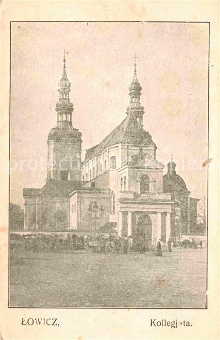 Lowitsch Lowicza Kirche