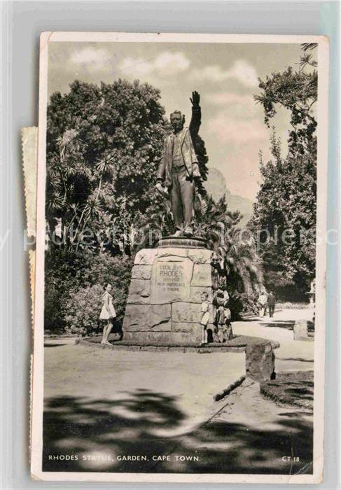 Cape Town Kaapstad Kapstadt Rhodes Statue Garden