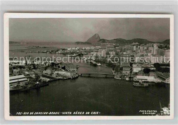 Rio de Janeiro Vista aerea do Cais