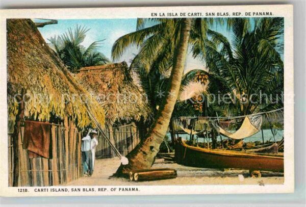 San Blas Carti Island Motiv