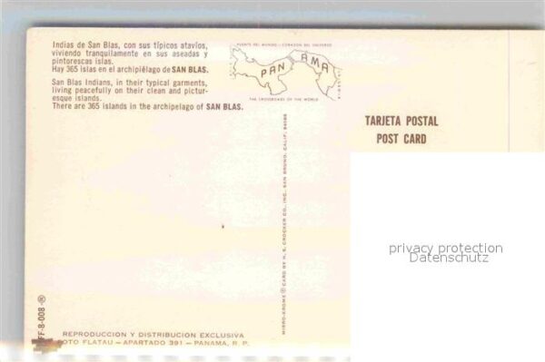 San Blas Indios Dorfmotiv – Bild 2