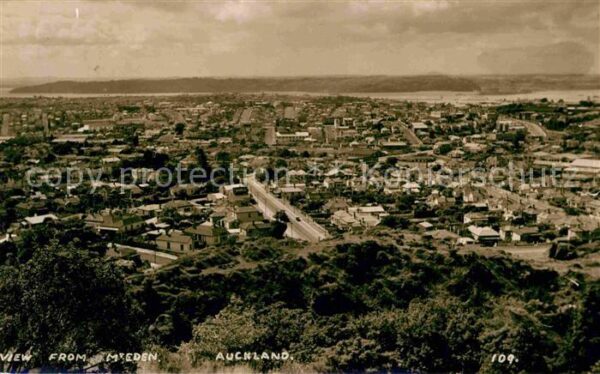Auckland View from Mt Eden