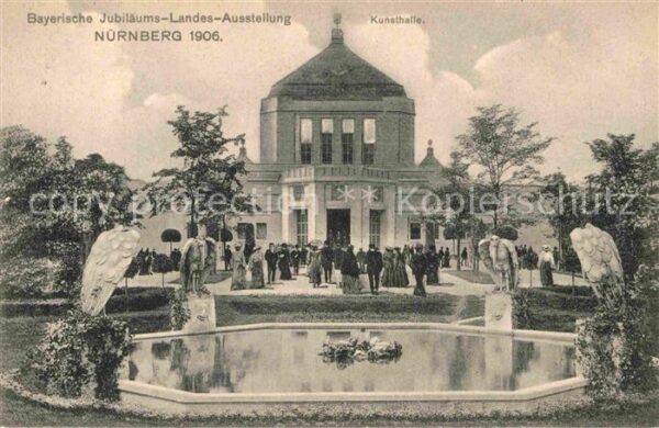 Ausstellung Bayr Landes Nuernberg 1906 Kunsthalle