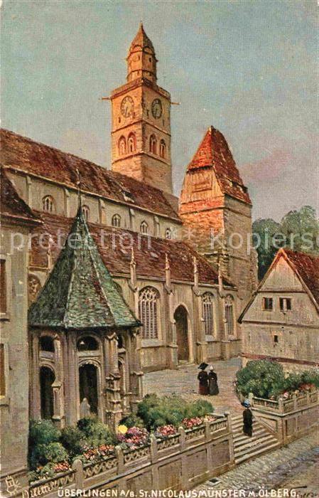 Verlag Tucks Oilette Nr. 775 Überlingen am Bodensee St. Nicolaus