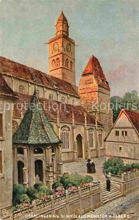 Verlag Tucks Oilette Nr. 775 Überlingen am Bodensee St. Nicolaus