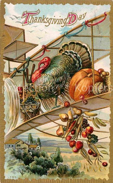 Events Thanksgiving Day Truthahn Kürbis Birnen