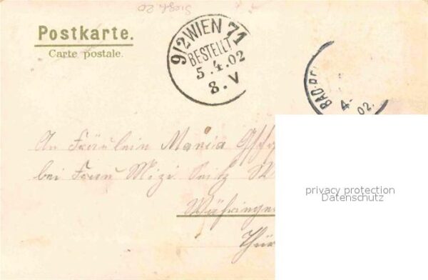 Mailick Frau Tracht Litho – Bild 2