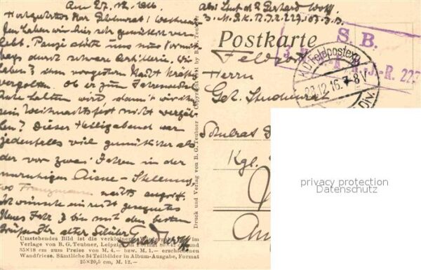 Scherenschnitt Schattenbildkarte Diefenbach Per aspera ad astra – Bild 2