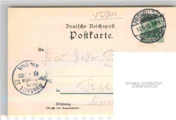 Kley Freiburg im Breisgau Litho – Bild 2