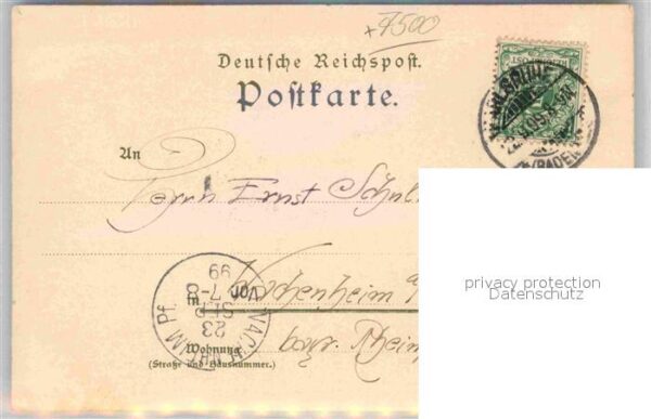 Mutter K. Karlsruhe Litho – Bild 2