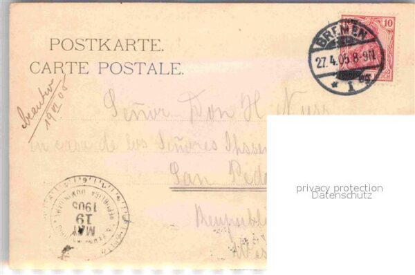 Segelschiffe Geklebte Briefmarken – Bild 2