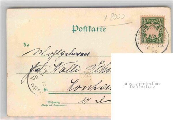Verlag Hagelberg W. Nr. 88077 München Litho – Bild 2