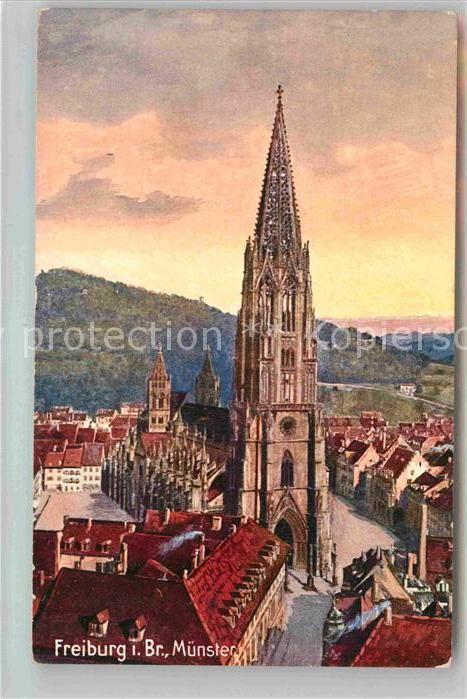 Verlag Wiedemann WIRO Nr. 1985 A Freiburg im Breisgau Münster