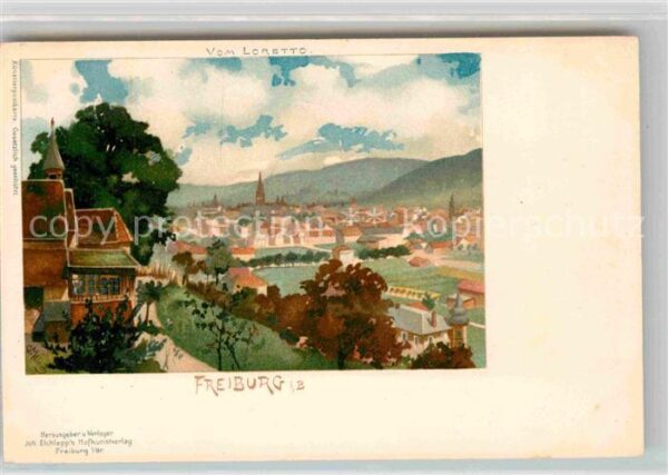 Muench C. Freiburg im Breisgau vom Loretto