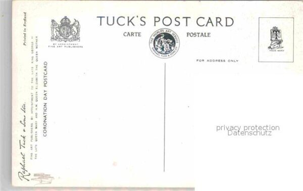 Adel England Coronation Queen Elizabeth Balcony Buck – Bild 2
