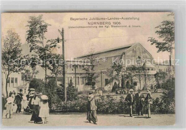 Ausstellung Bayr Landes Nuernberg 1906 Unterrichtsausstellung Staatsministeriu