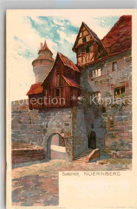 Mutter K. Nürnberg Burgtor