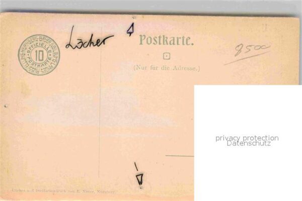 Ausstellung Bayr Landes Nuernberg 1906 Hauptindustriegebäude – Bild 2