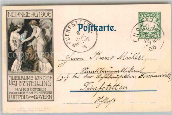 Ausstellung Bayr Landes Nuernberg 1906