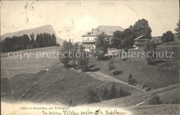 Ballaigues Hotel la Bessonnaz