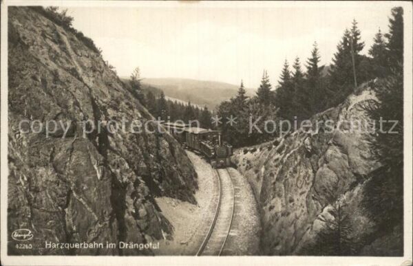 Harzquerbahn Drängetal