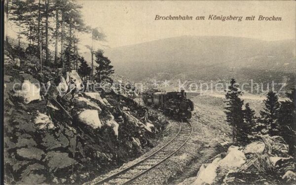 Brockenbahn Königsberg Brocken