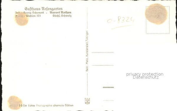 Dampfer Seitenrad Meissen Rathen Gasthaus Rosengarten – Bild 2