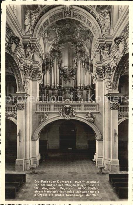 Kirchenorgel Passau Dom